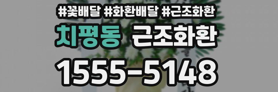 치평동 근조화환