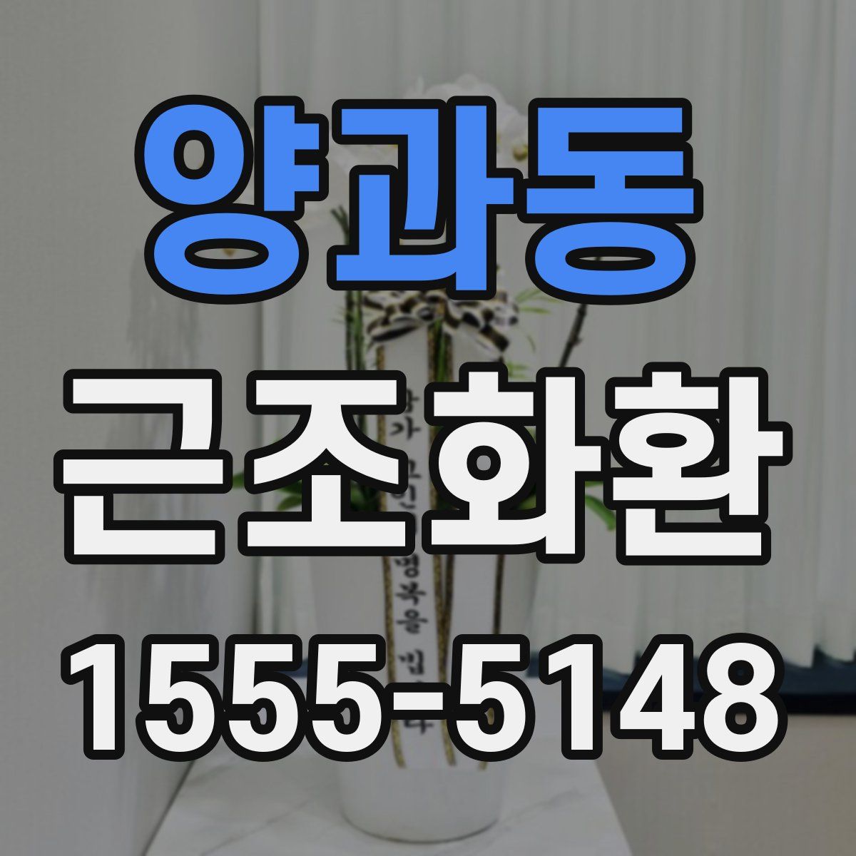 양과동 근조화환