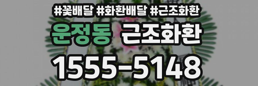 운정동 근조화환