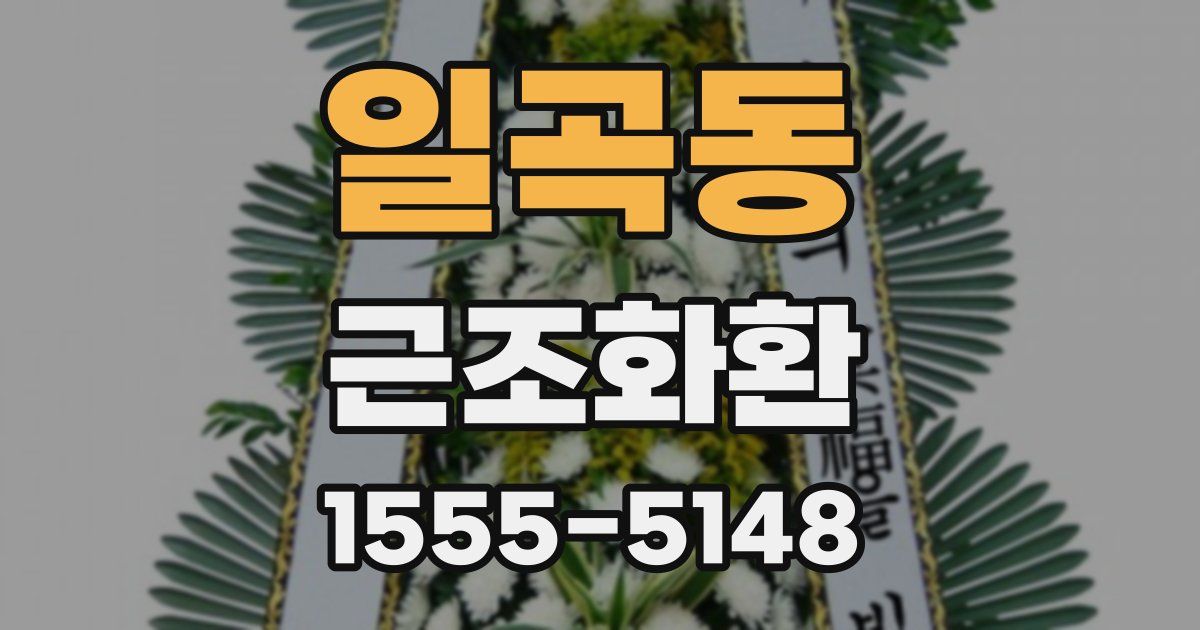 일곡동 근조화환