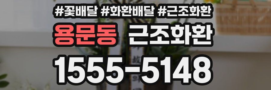 용문동 근조화환