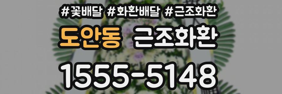 도안동 근조화환