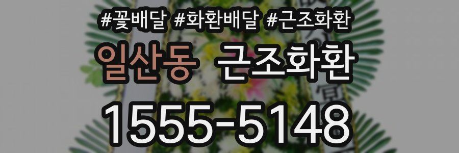 일산동 근조화환