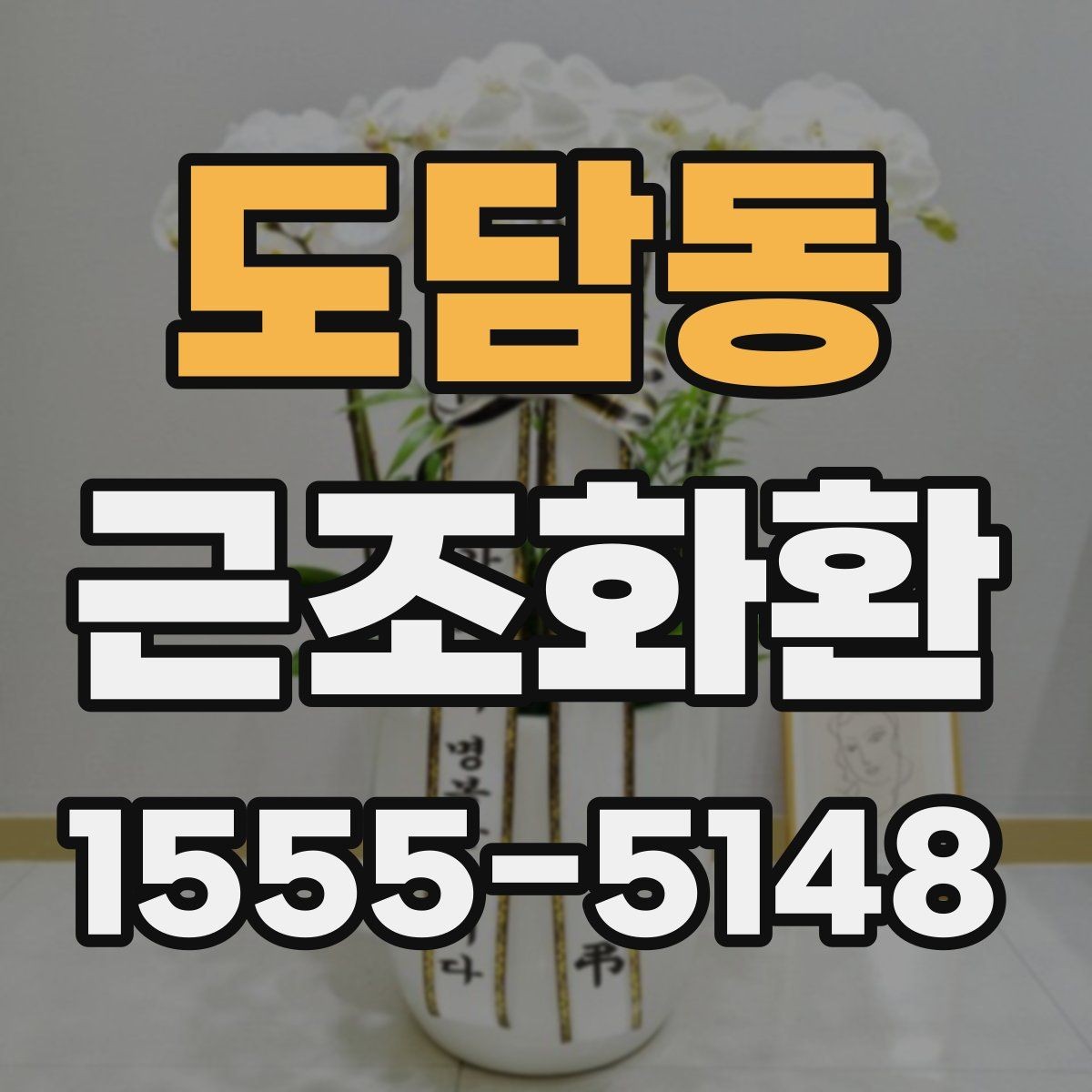 도담동 근조화환 배송 가능 지역과 외곽 지역 차이