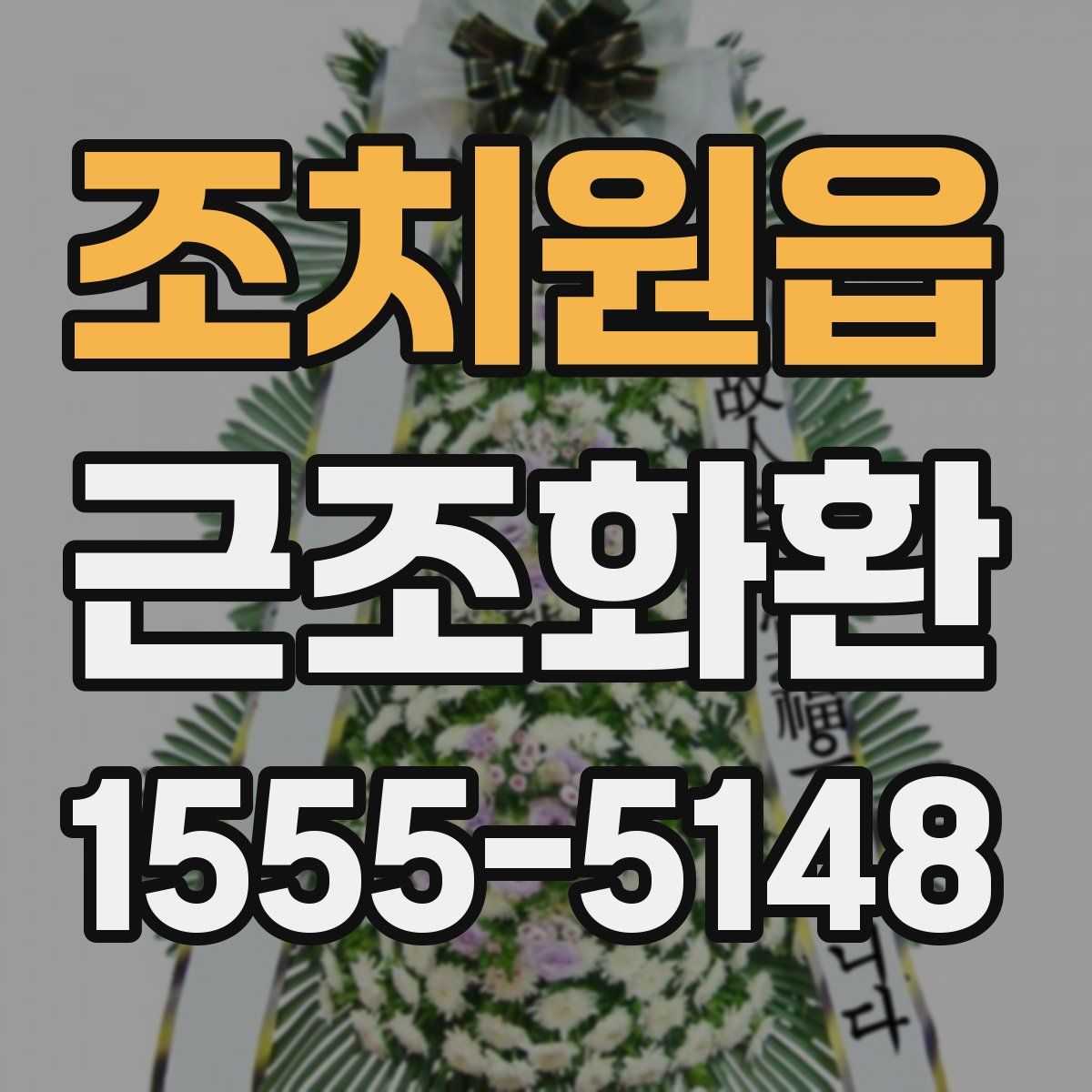 조치원읍 근조화환