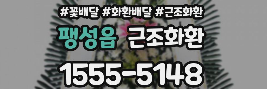 팽성읍 근조화환