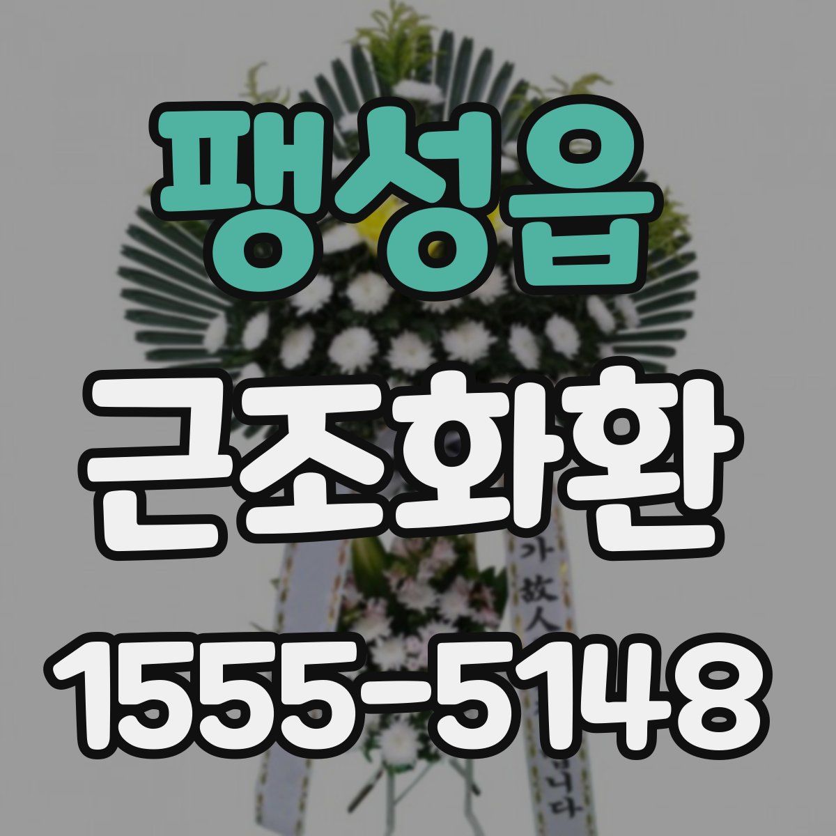 팽성읍 근조화환