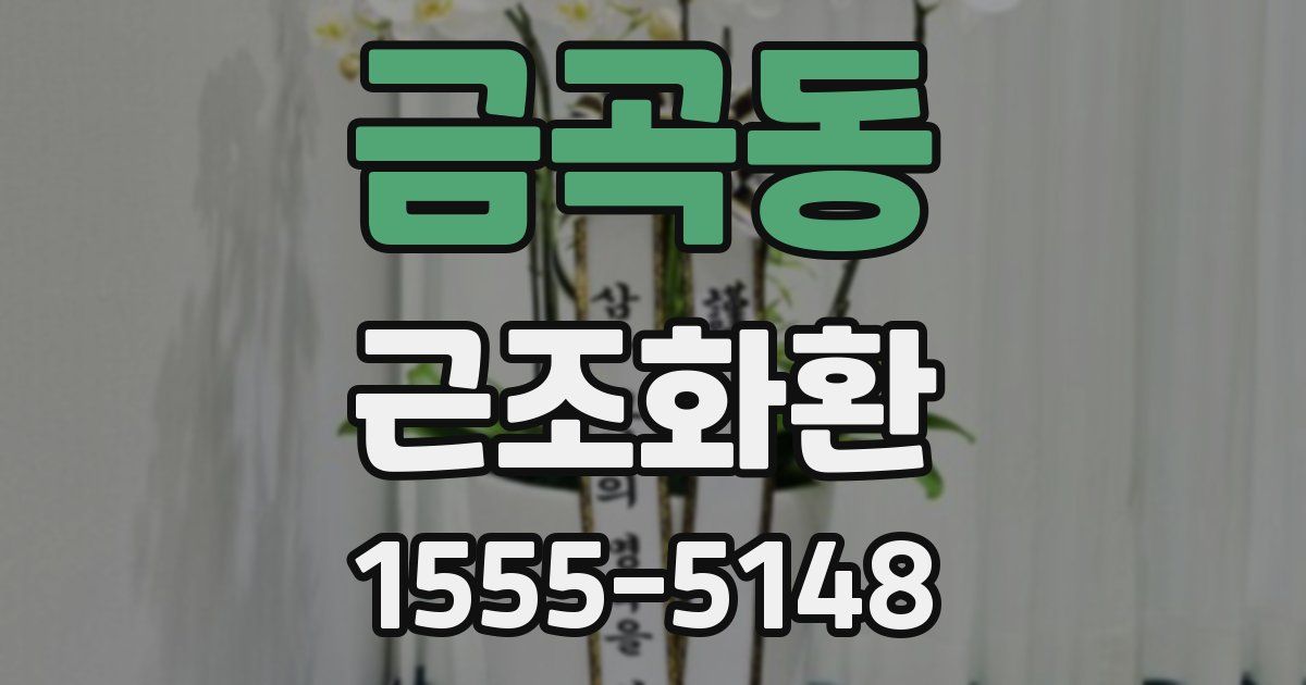 금곡동 근조화환
