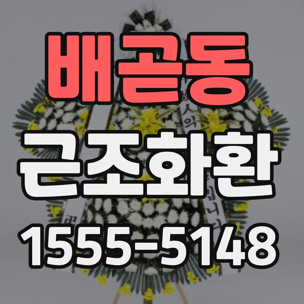 배곧동 근조화환 장례식장 전달 시간 조율이 중요한 이유
