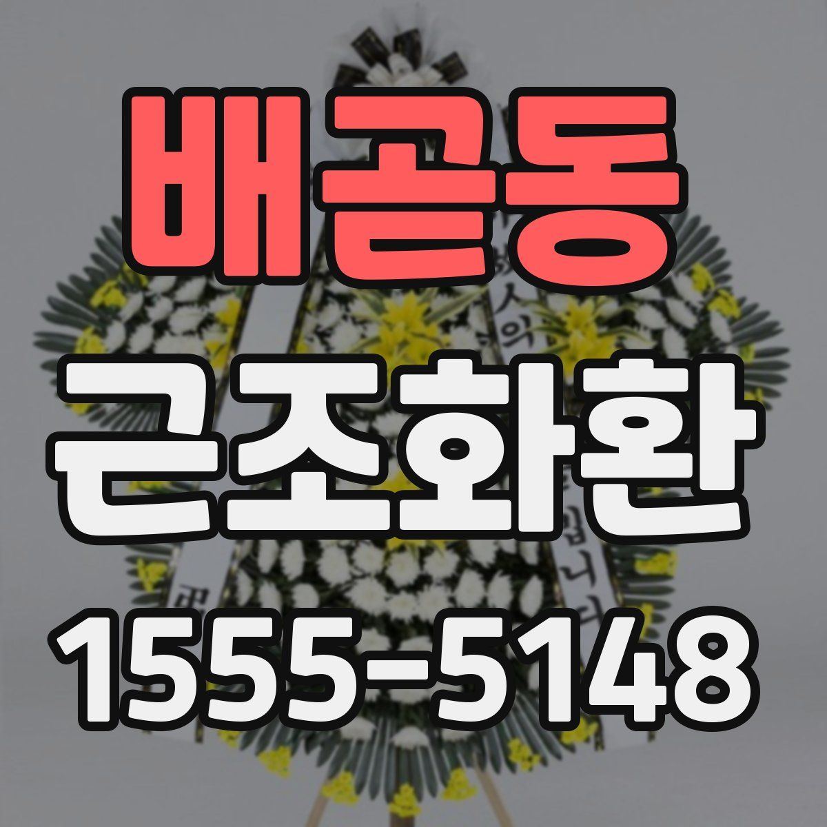 배곧동 근조화환