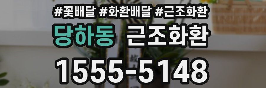 당하동 근조화환