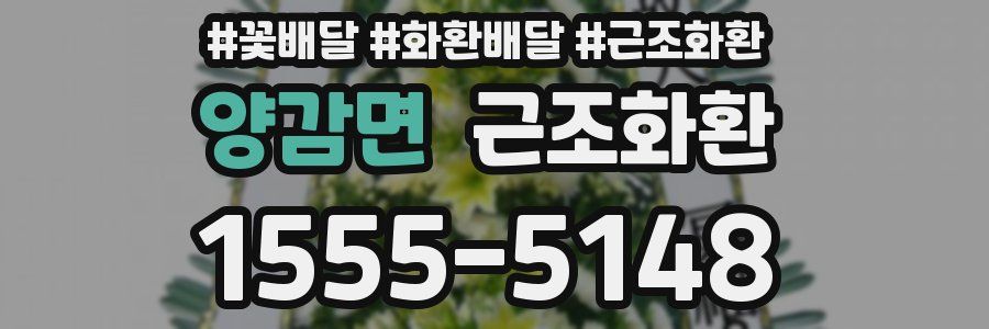양감면 근조화환
