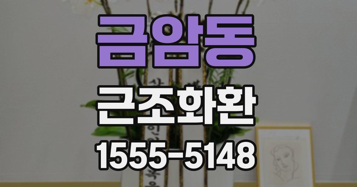 금암동 근조화환