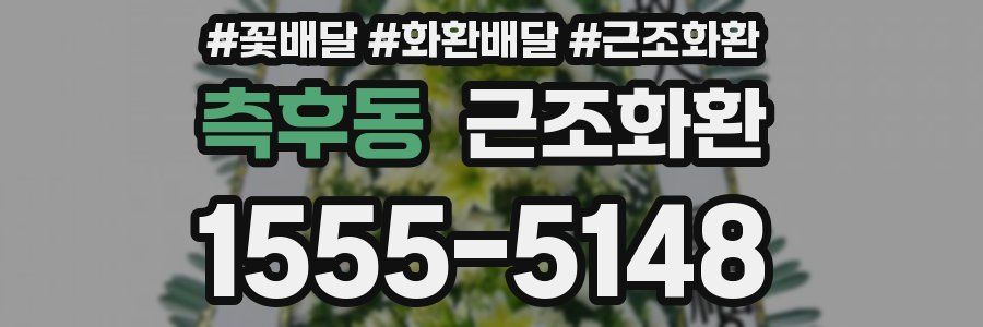측후동 근조화환