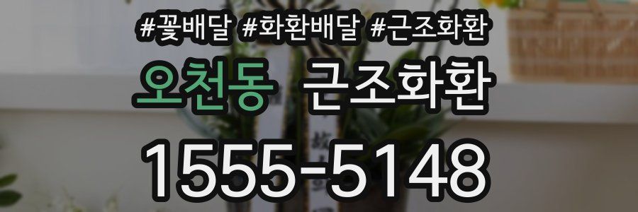 오천동 근조화환