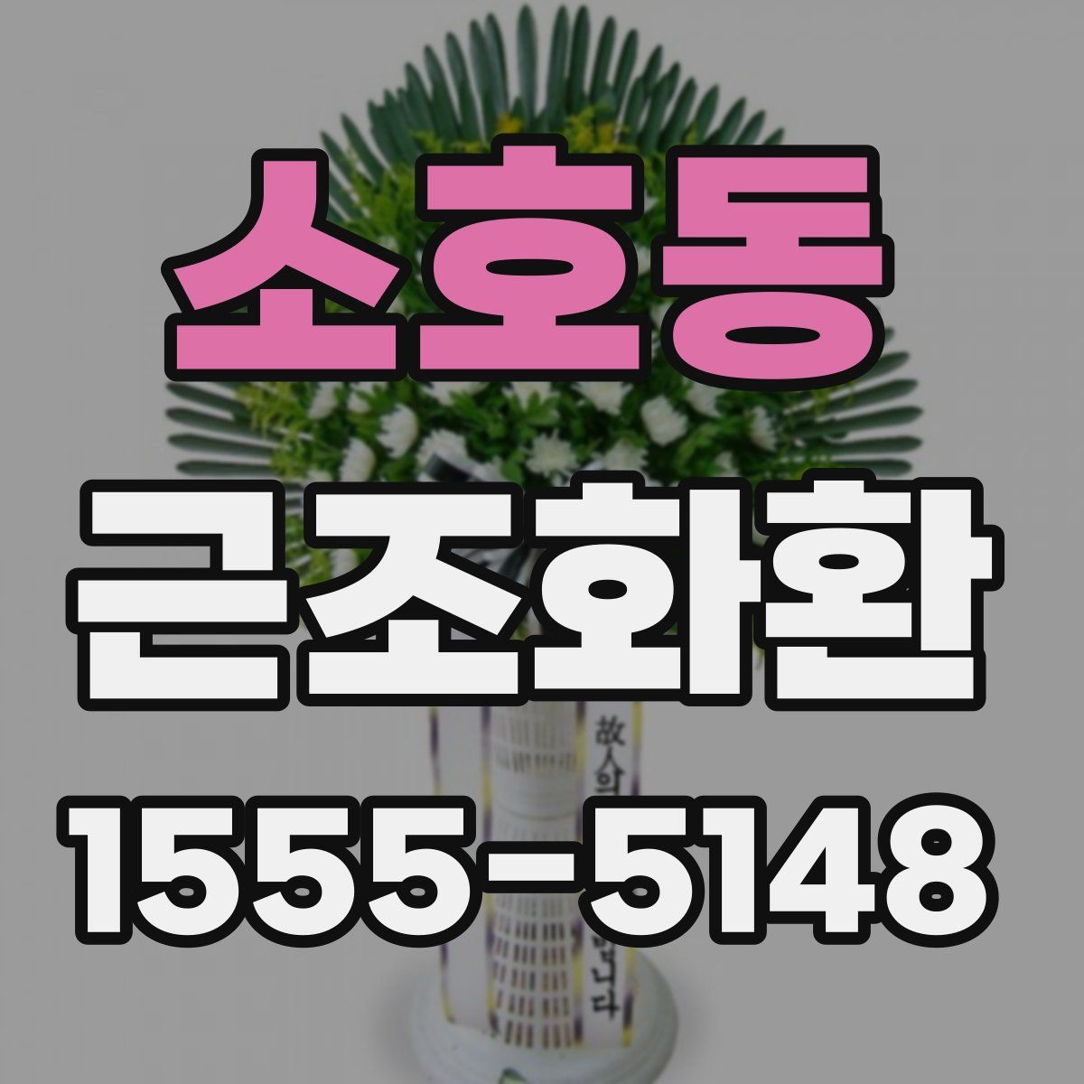 소호동 근조화환