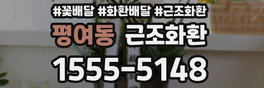 평여동 근조화환