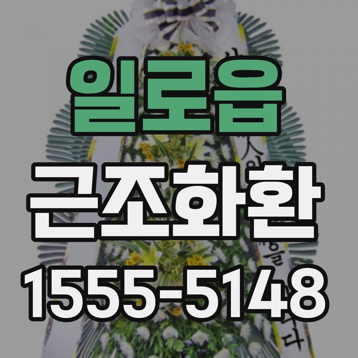 일로읍 근조화환