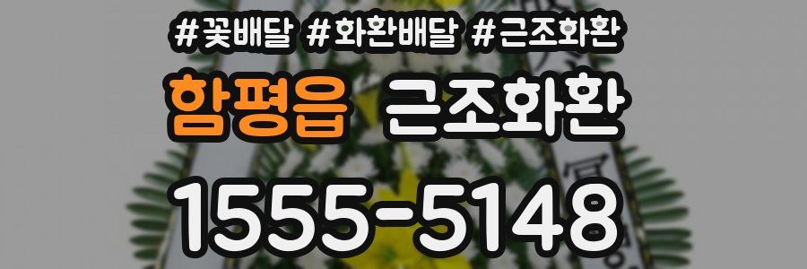 함평읍 근조화환
