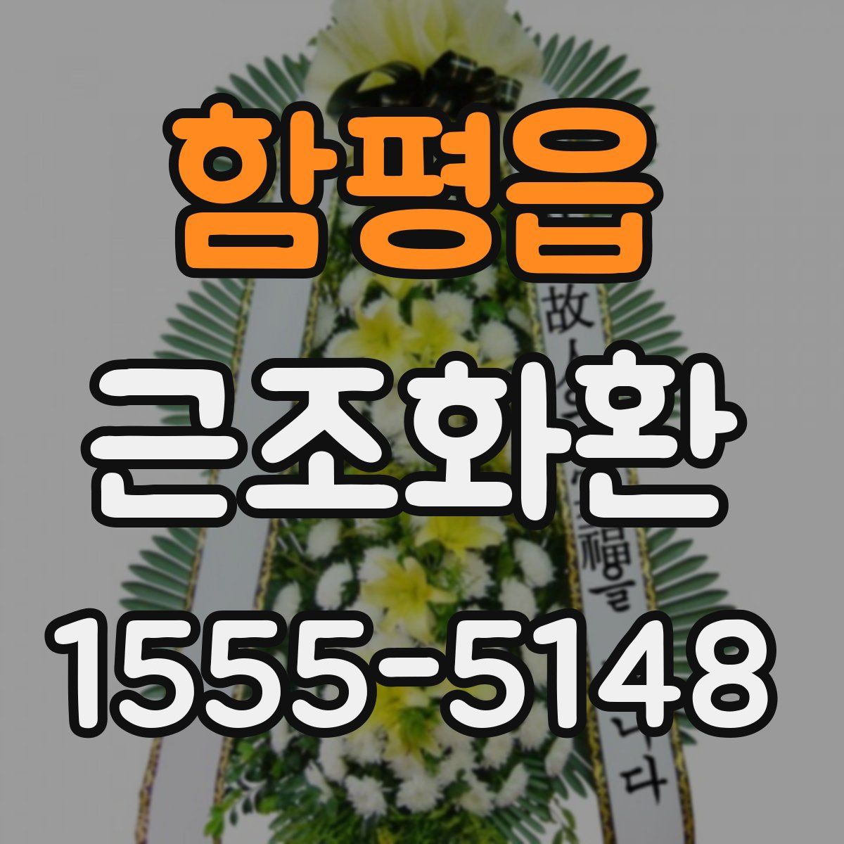 함평읍 근조화환