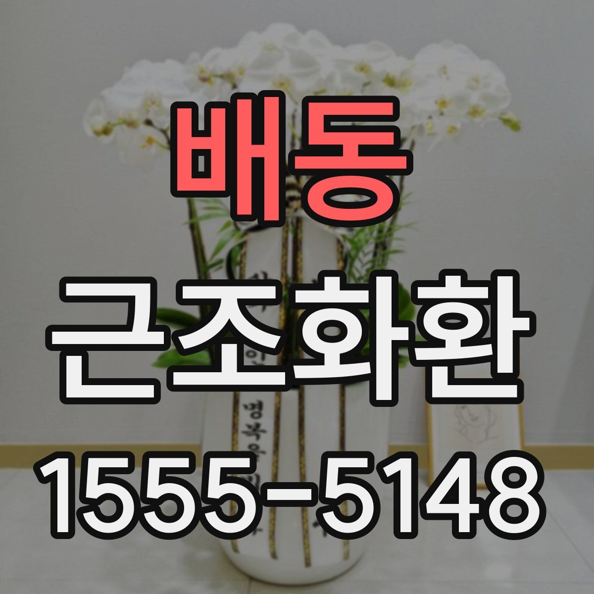 배동 근조화환