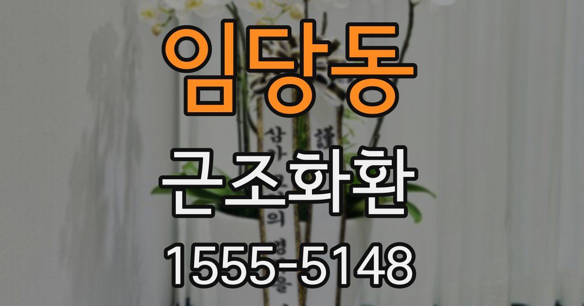 임당동 근조화환
