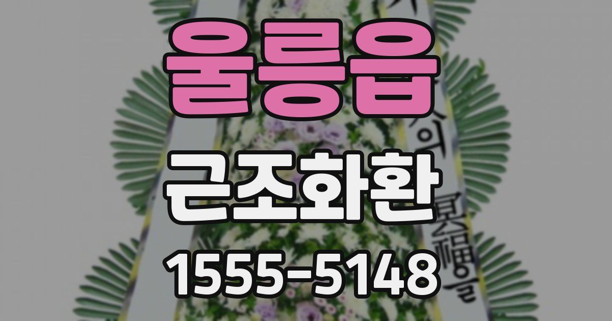 울릉읍 근조화환