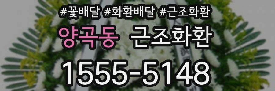 양곡동 근조화환