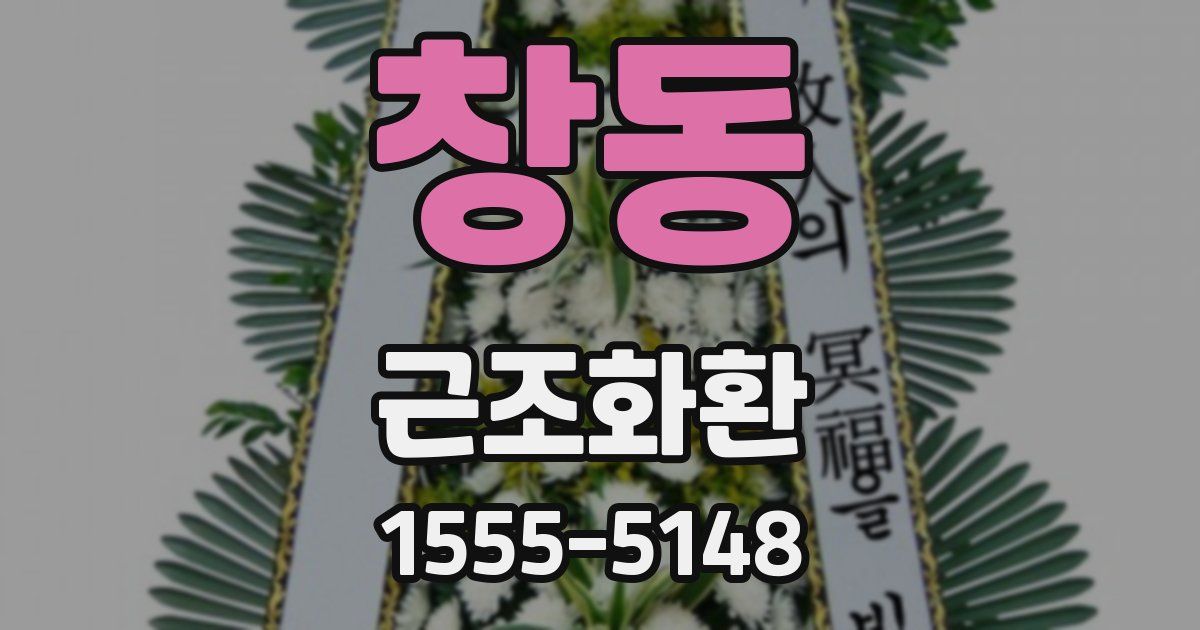 창동 근조화환