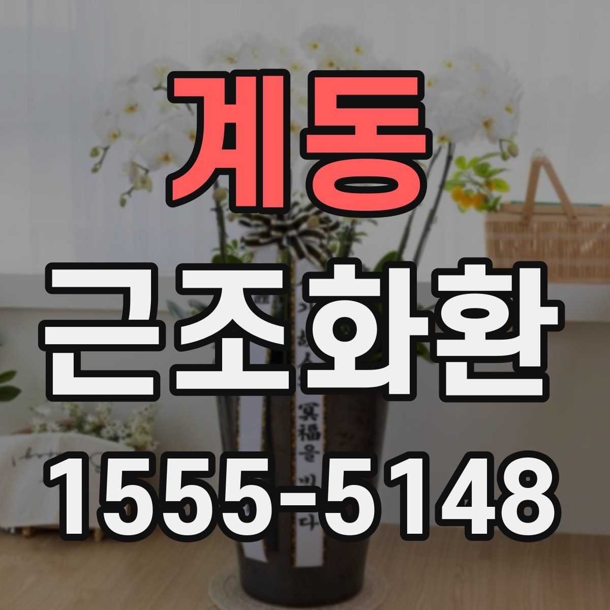 계동 근조화환