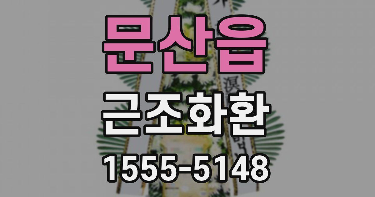 문산읍 근조화환
