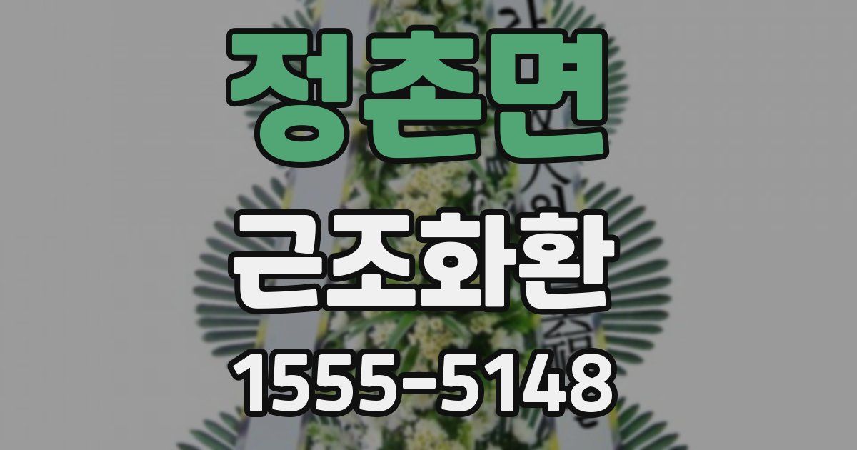정촌면 근조화환