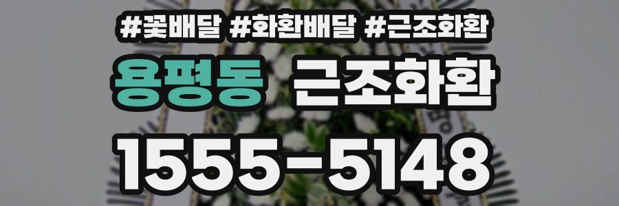 용평동 근조화환