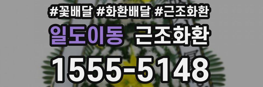 일도이동 근조화환