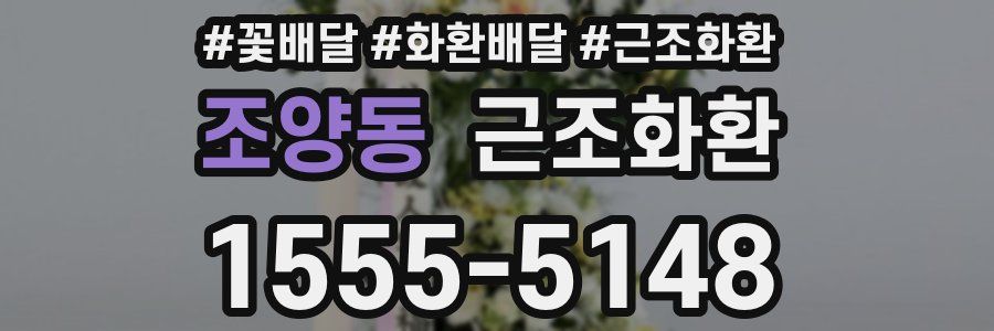 조양동 근조화환