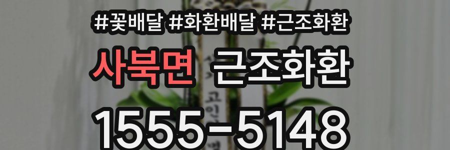 사북면 근조화환