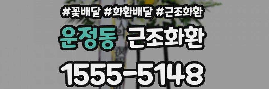 운정동 근조화환
