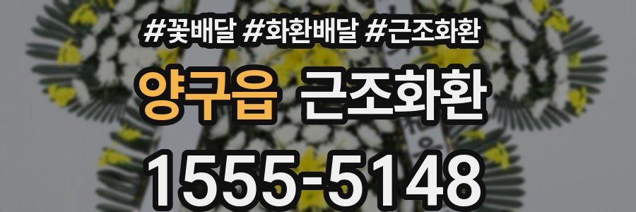 양구읍 근조화환