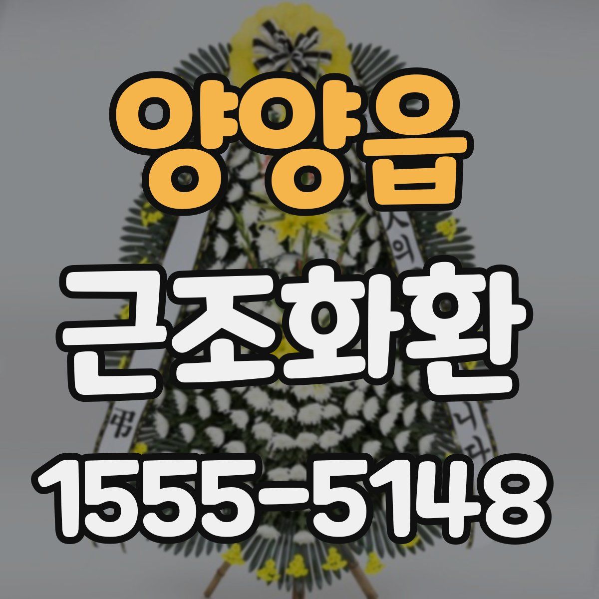 양양읍 근조화환