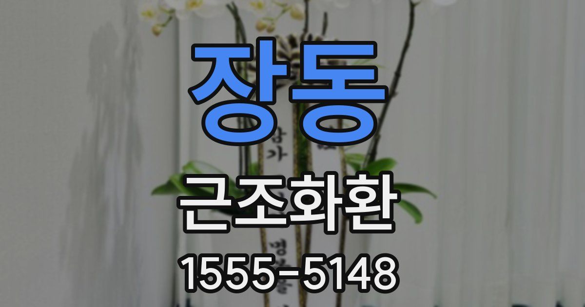장동 근조화환
