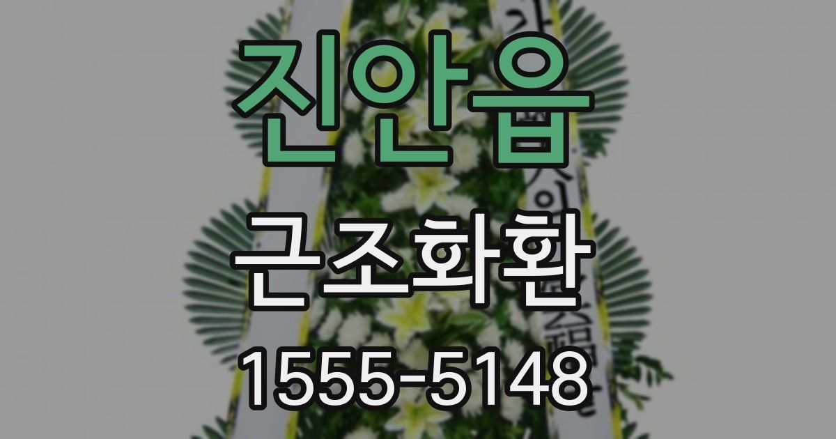 진안읍 근조화환