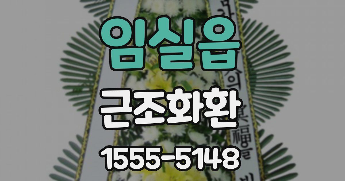 임실읍 근조화환