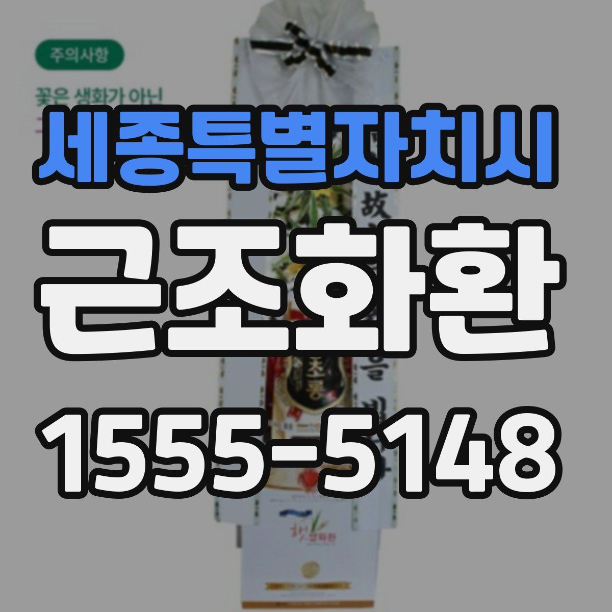 세종특별자치시 근조화환