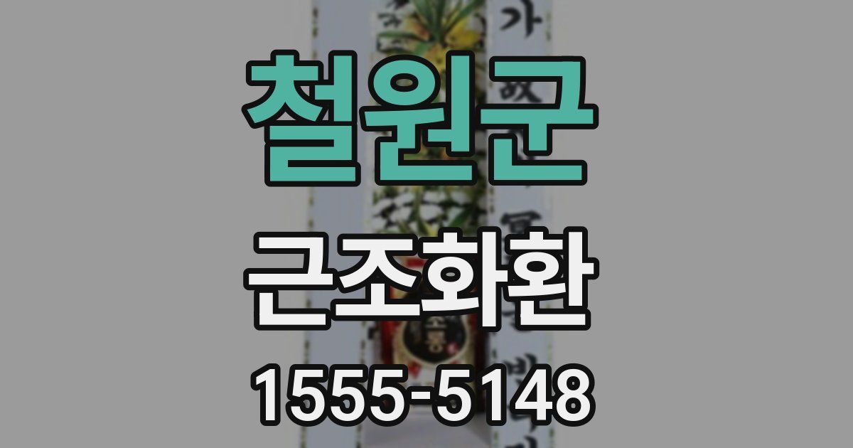 철원군 근조화환