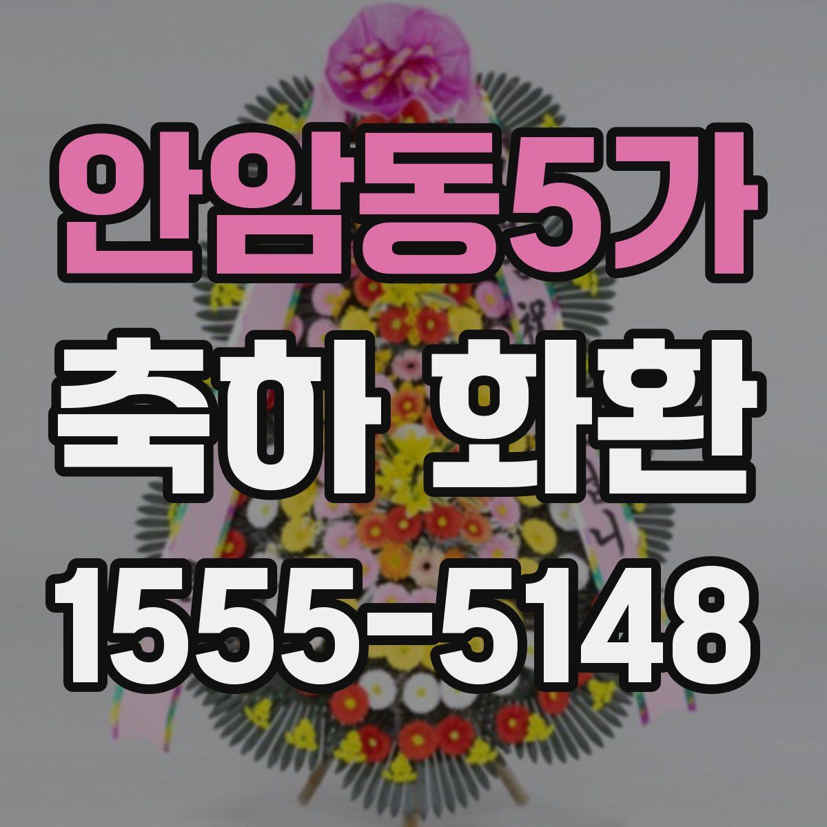 안암동5가 축하 화환