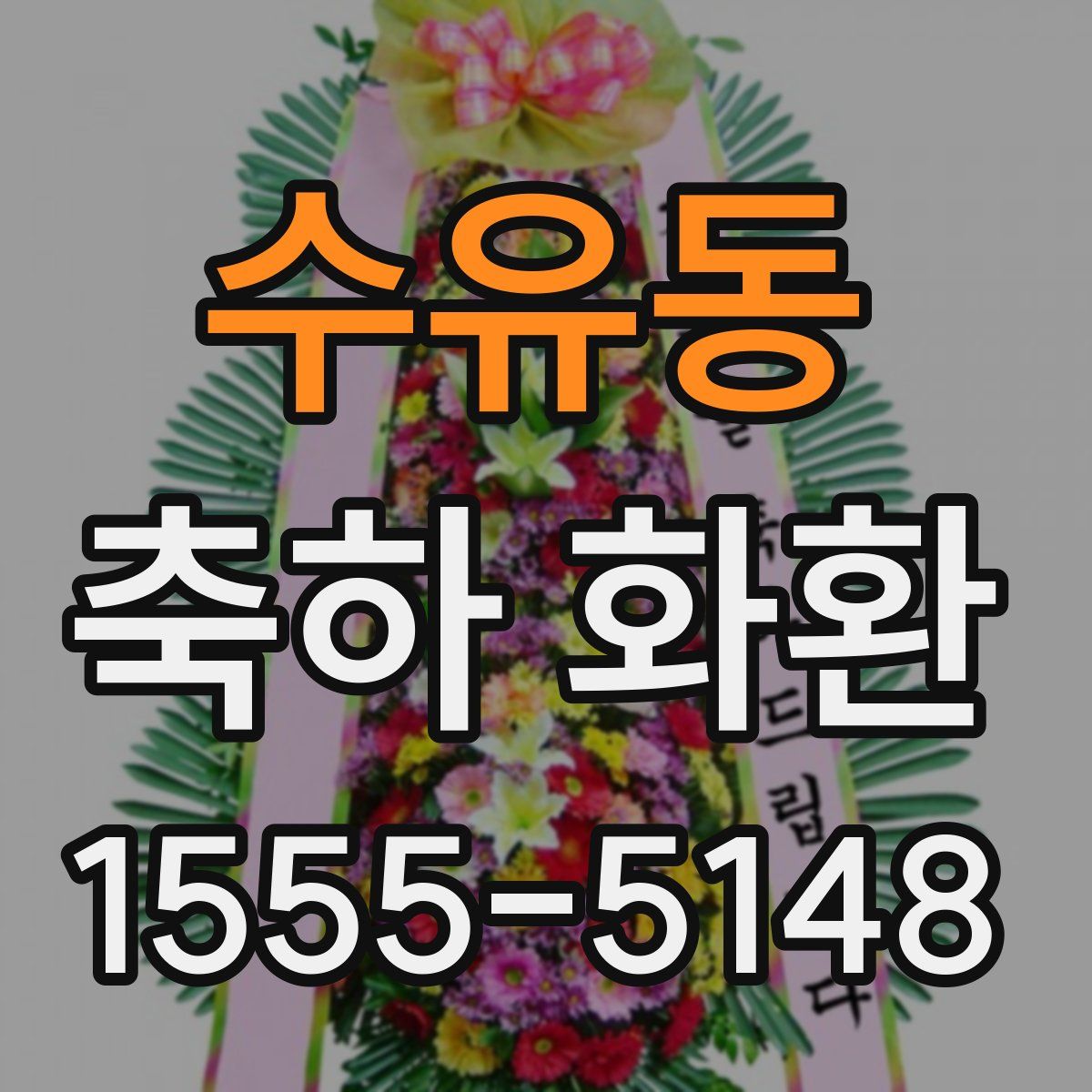 수유동 축하 화환