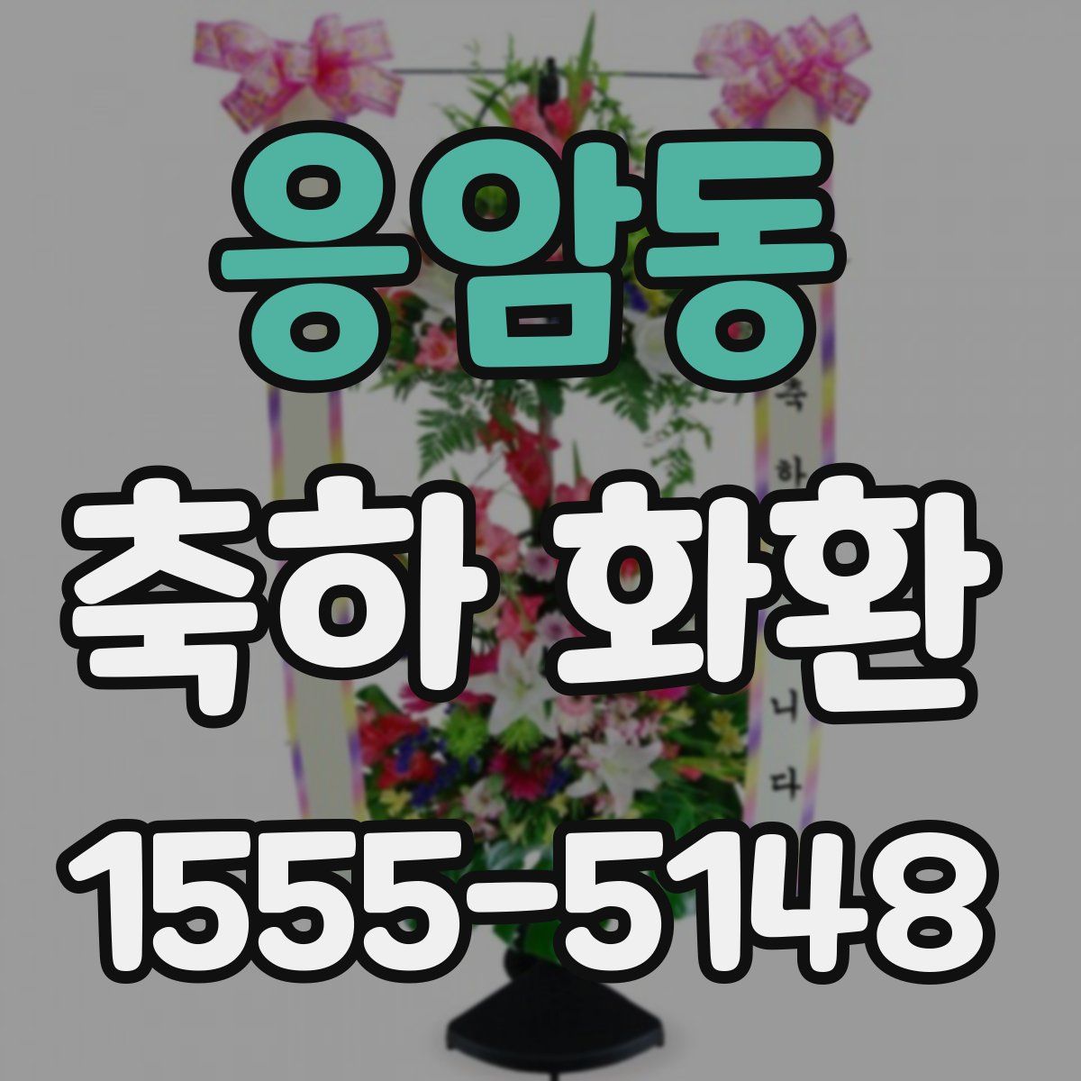 응암동 축하 화환