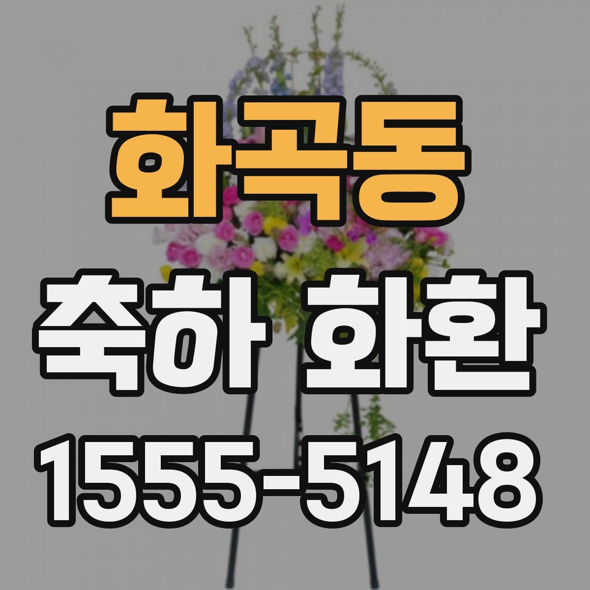 화곡동 축하 화환