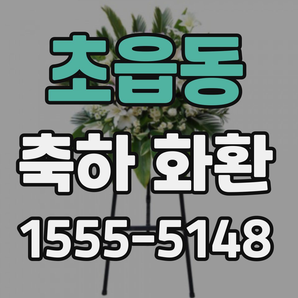 초읍동 축하 화환