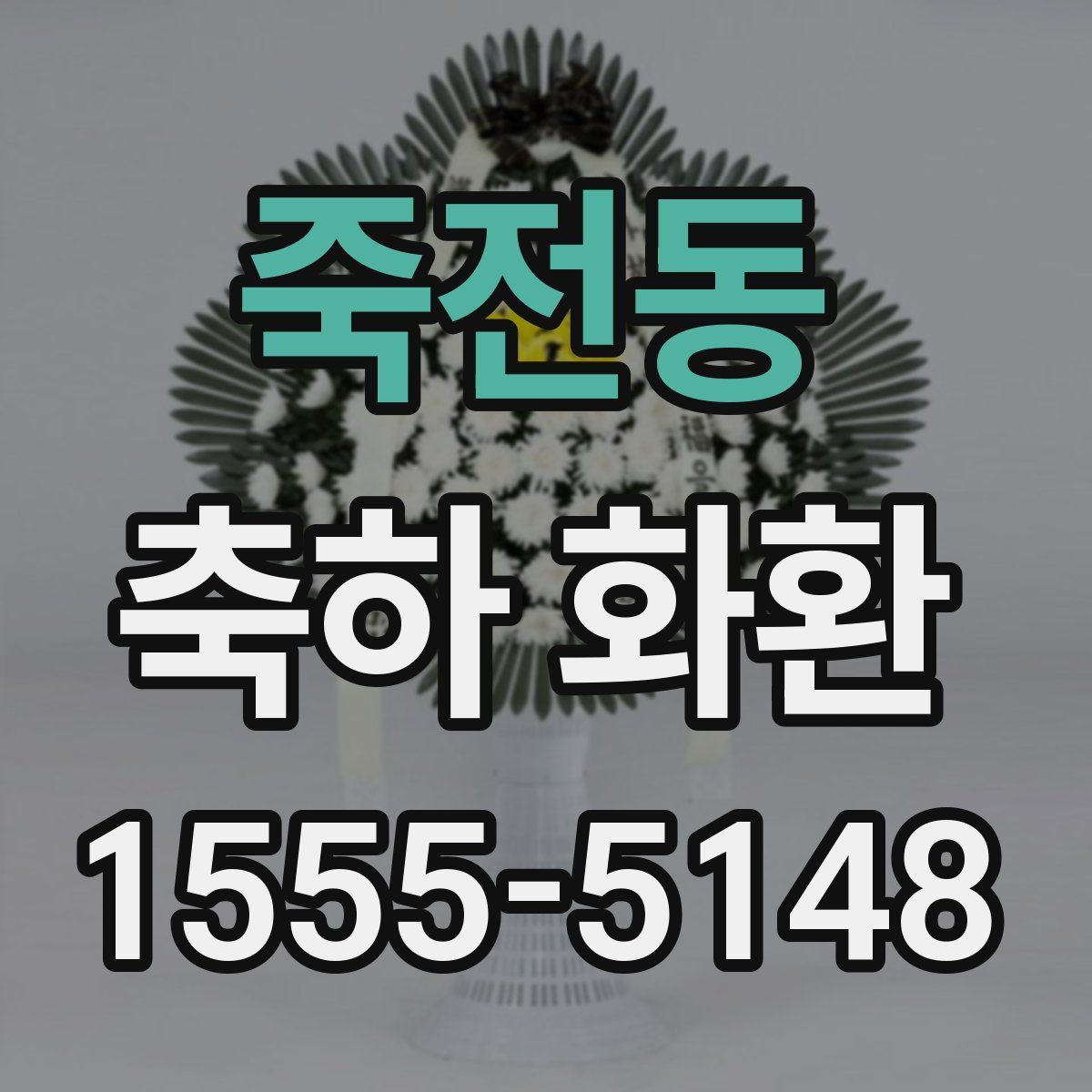 죽전동 축하 화환